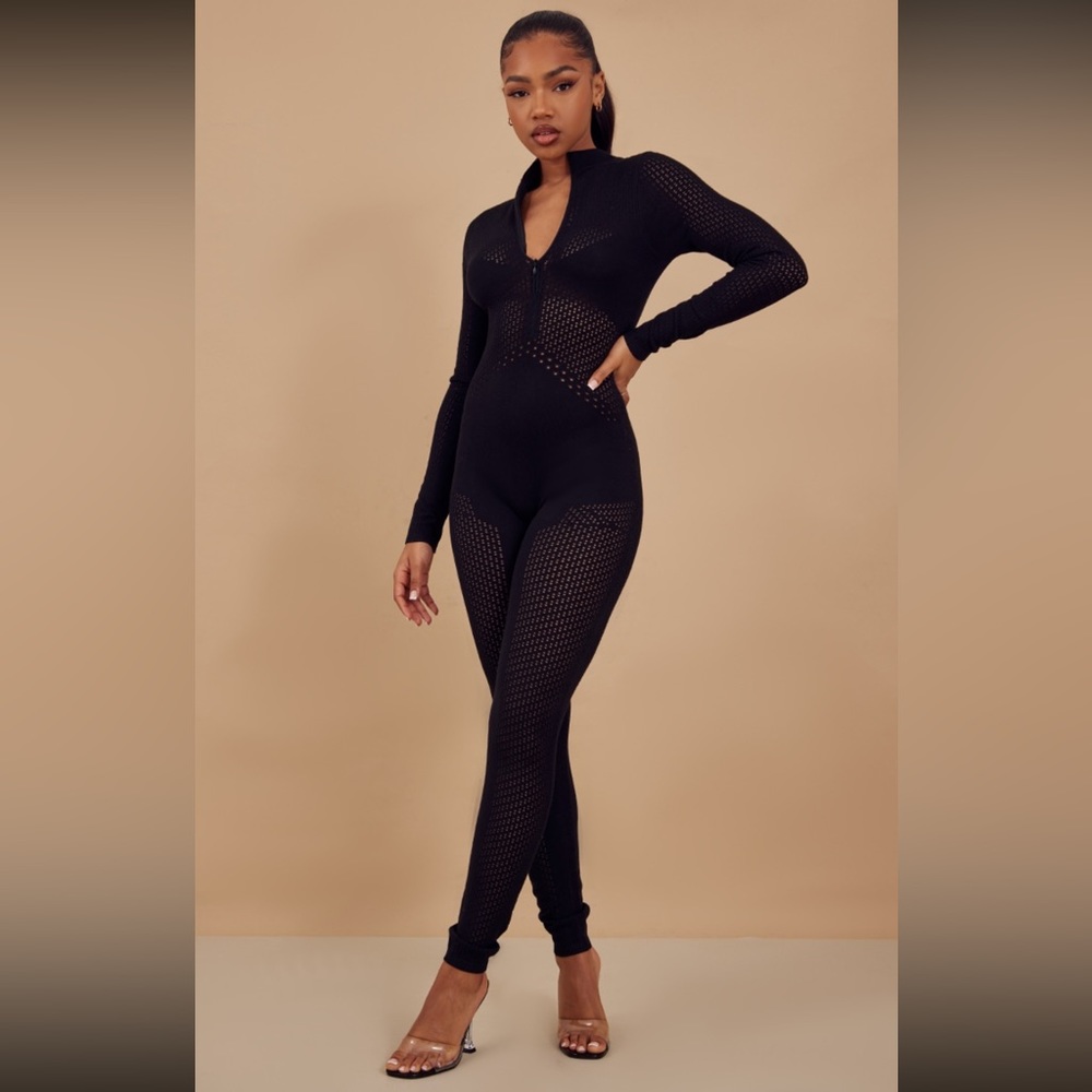 Black jumpsuit